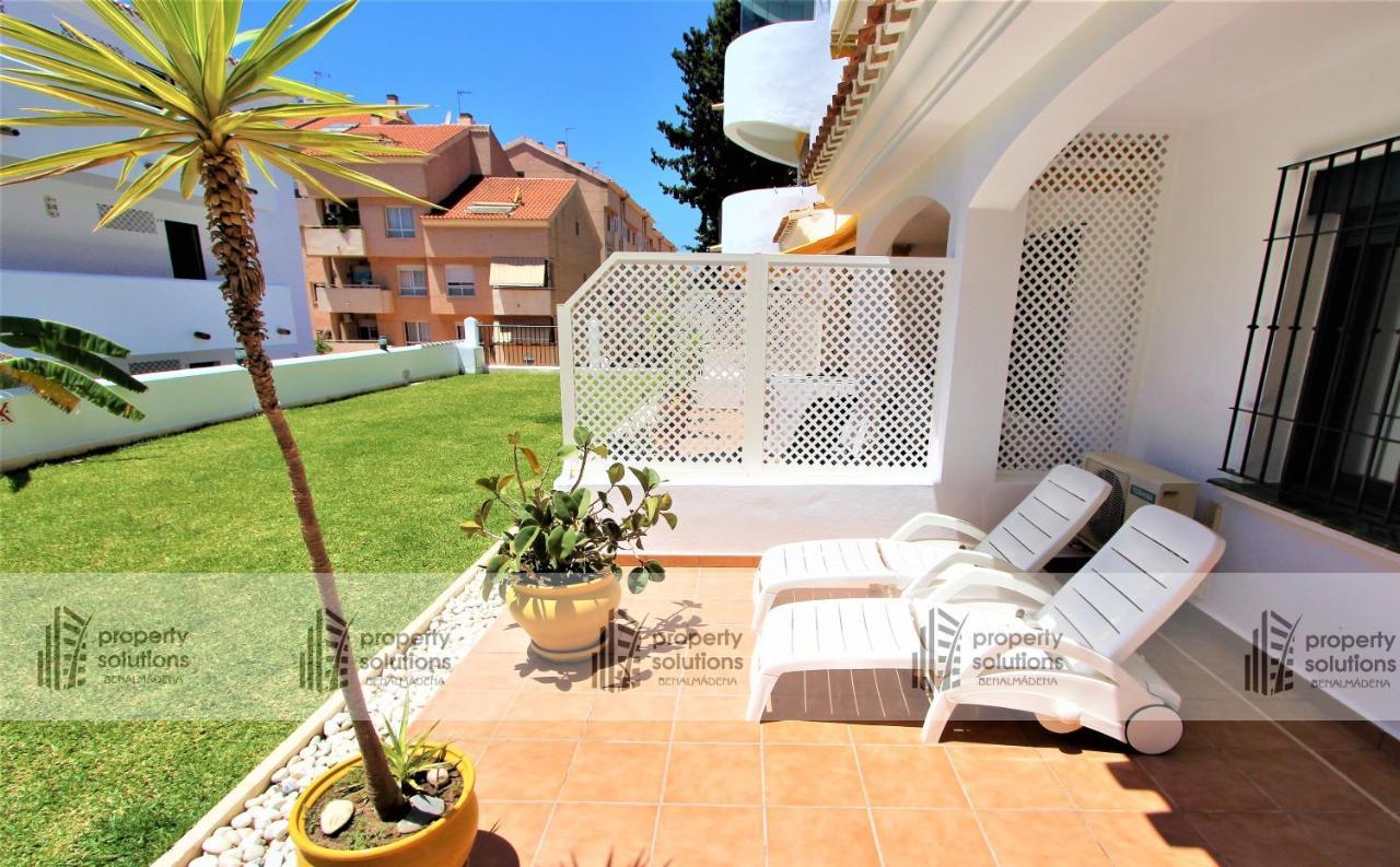 贝纳尔马德纳Pueblo Del Parque 2 - Soleada Terraza Con Jardin - Piscina Y Playa公寓 外观 照片