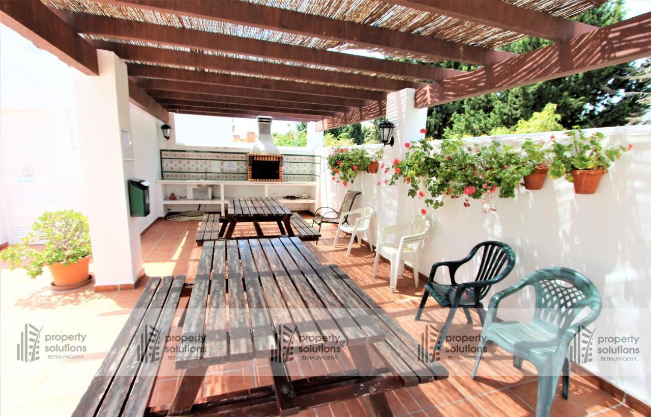 贝纳尔马德纳Pueblo Del Parque 2 - Soleada Terraza Con Jardin - Piscina Y Playa公寓 外观 照片