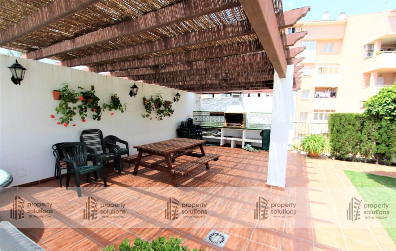 贝纳尔马德纳Pueblo Del Parque 2 - Soleada Terraza Con Jardin - Piscina Y Playa公寓 外观 照片