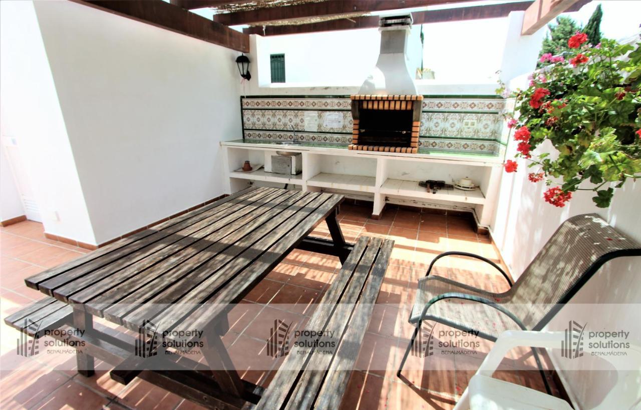 贝纳尔马德纳Pueblo Del Parque 2 - Soleada Terraza Con Jardin - Piscina Y Playa公寓 外观 照片