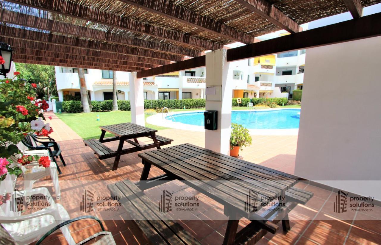 贝纳尔马德纳Pueblo Del Parque 2 - Soleada Terraza Con Jardin - Piscina Y Playa公寓 外观 照片