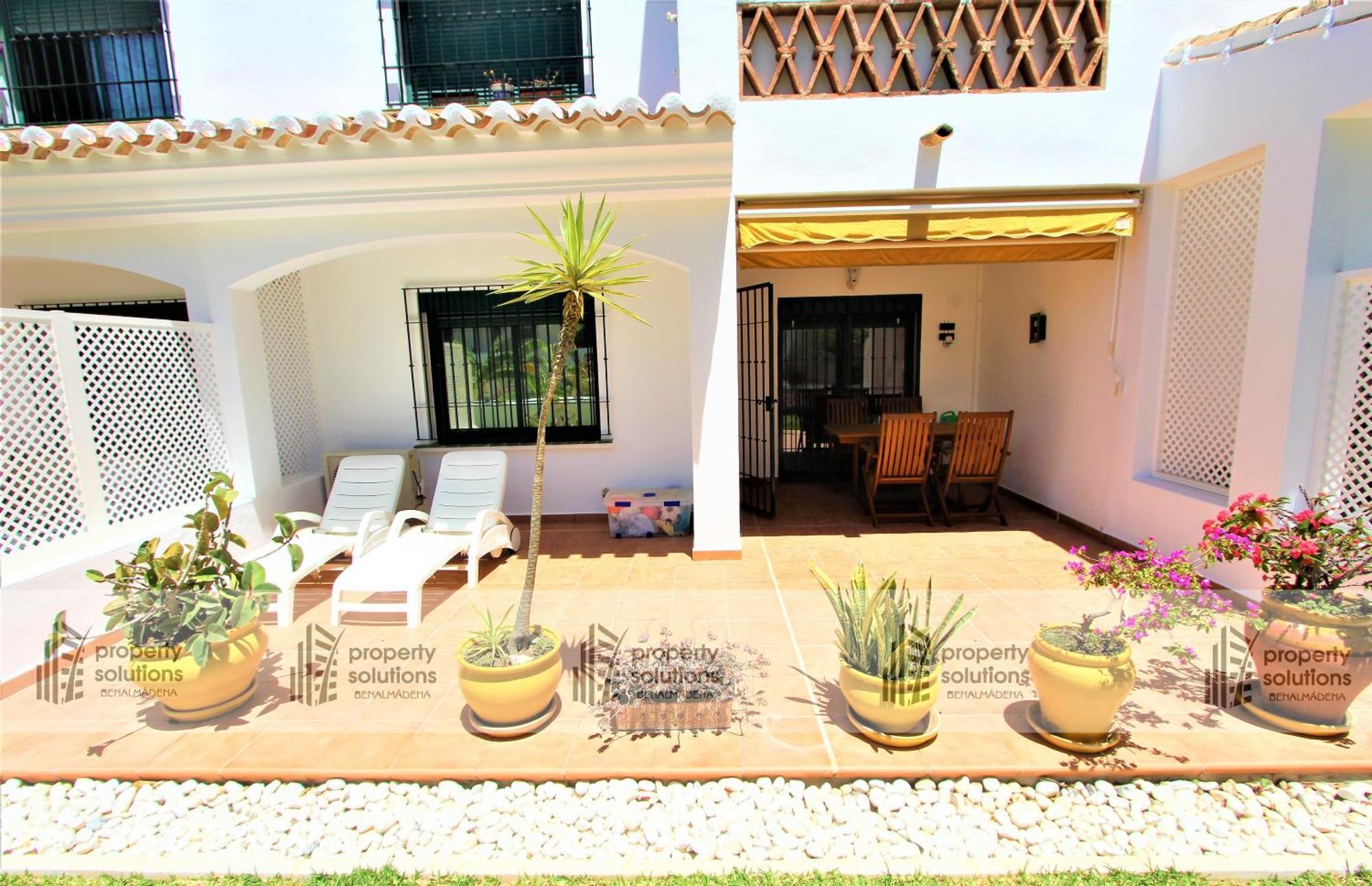 贝纳尔马德纳Pueblo Del Parque 2 - Soleada Terraza Con Jardin - Piscina Y Playa公寓 外观 照片